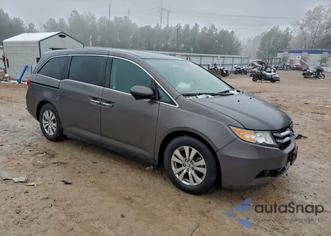 2016 Honda Odyssey Exl from USA, damaged, VIN 5FNRL5H62GB127817